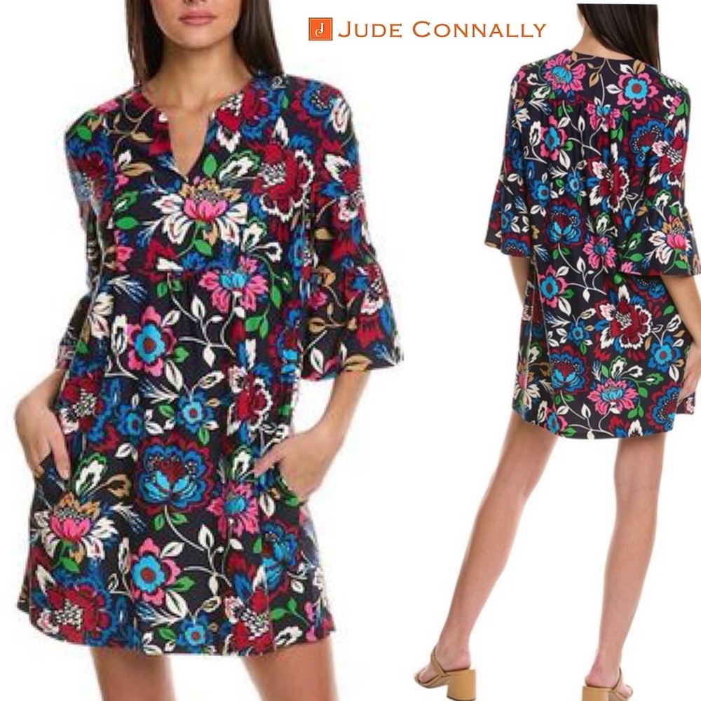 Jude Connally Jude Kerry Dress in Floral Print L Coastal
Boho Black Multicolor - Picture 3 of 13